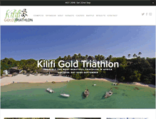 Tablet Screenshot of kilifigoldtriathlon.org